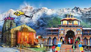 Do dham yatra by Helicopter